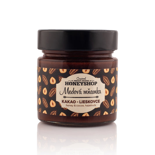 Medová mňamka kakao & lieskovce 290g